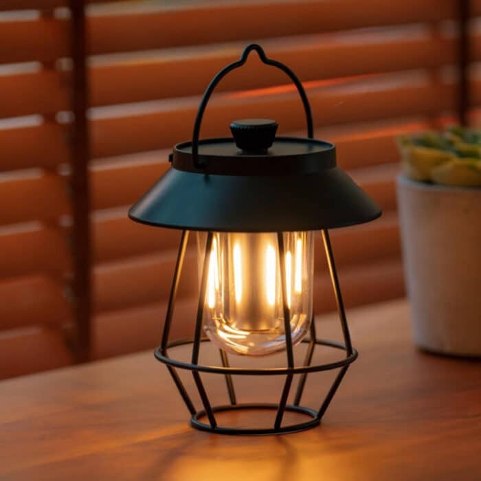 Cordless Rechargeable Table Lamp – USB Patio Light with 120-Hour Runtime and Adjustable Warm to Cool Modes