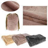 Cozy USB Electric Blanket with Plush Flannel, 63 x 33 Inches