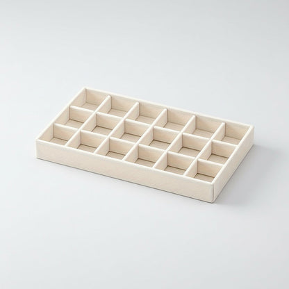 Compact Earring Holder Tray Made of Durable Nylon for Jewelry Storage