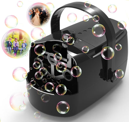 Automatic Bubble Maker with High Output – Safe for Parties and Outdoor Use