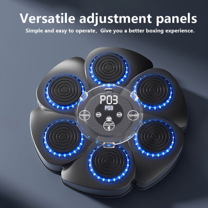 Wall-Mounted Punching Target with LED Lights, Sound, and Scoring – USB-C Rechargeable