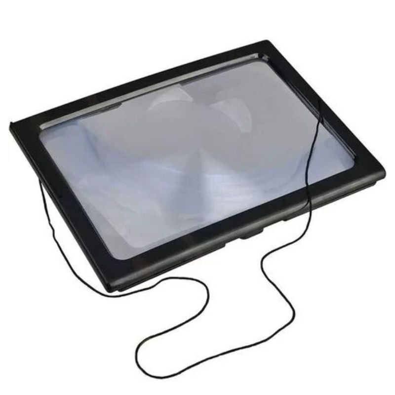 Hands-Free Magnifying Glass with LED Illumination
