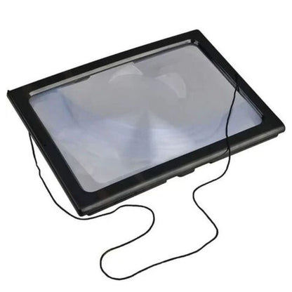 Hands-Free Magnifying Glass with LED Illumination