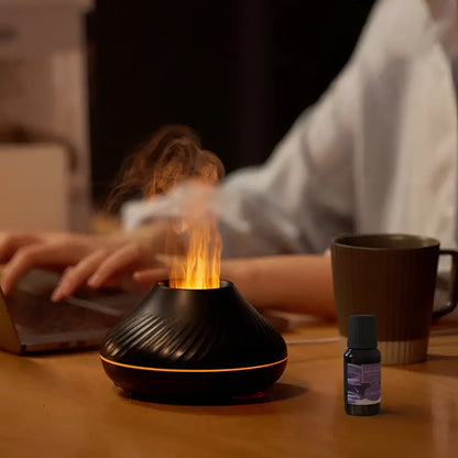 Rechargeable Aroma Mist Diffuser with Colorful LED Illumination