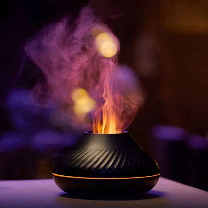 Rechargeable Aroma Mist Diffuser with Colorful LED Illumination