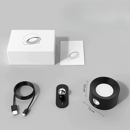 360° USB Rechargeable Wall Light – Portable Versatile Illumination