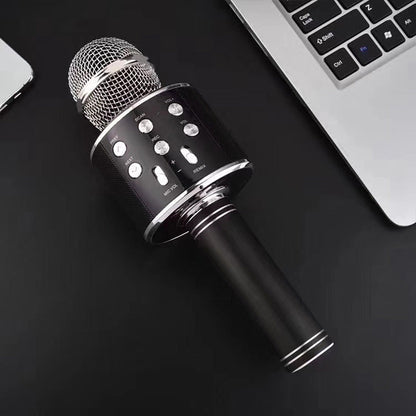 Wireless Karaoke Microphone with Speaker and Voice Changer – Portable Entertainment for Music Enthusiasts