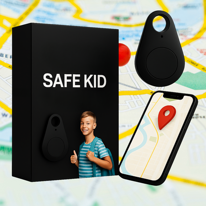 Child GPS Tracker with Live Location and SOS Alert – Waterproof Design