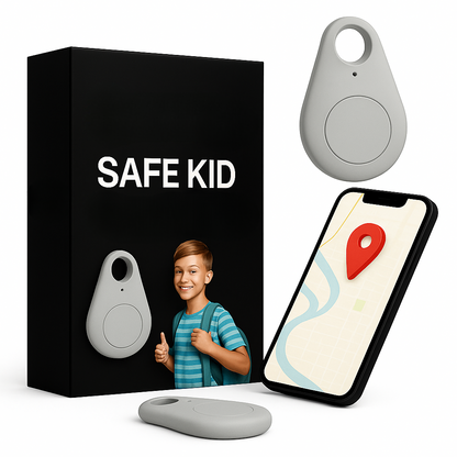 Child GPS Tracker with Live Location and SOS Alert – Waterproof Design