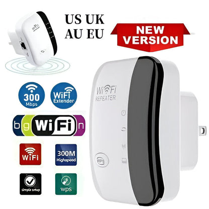 Home WiFi Booster with 300 Mbps Speed and Universal Compatibility