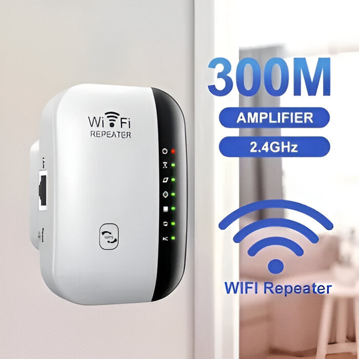 Home WiFi Booster with 300 Mbps Speed and Universal Compatibility