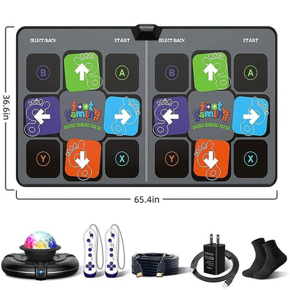 Interactive Dance Floor for Kids - Fun Fitness Game