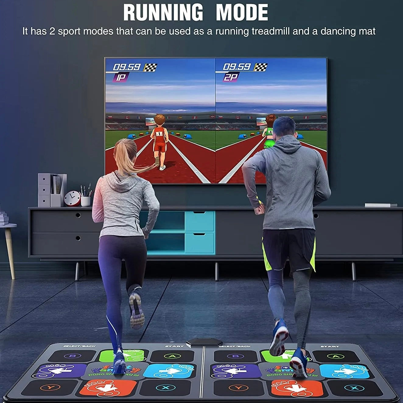 Interactive Dance Floor for Kids - Fun Fitness Game