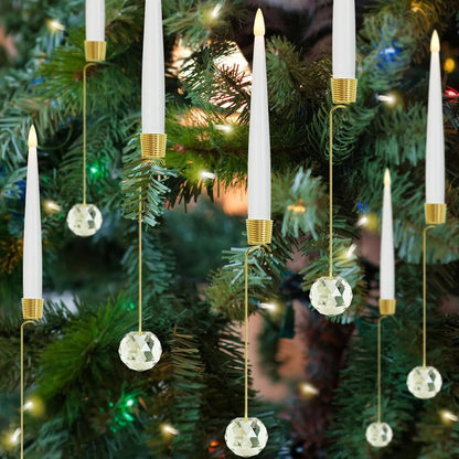Battery-Operated Candle Set with Remote for Festive LED Holiday Lighting