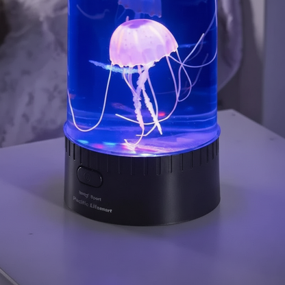 Cylindrical LED Jellyfish Light – Calming Color Transitions for Relaxation