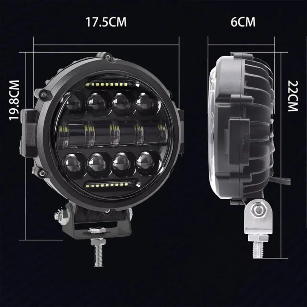 Durable Aluminum Housing LED Work Light for SUVs and Off-Road Vehicles