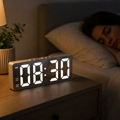 Voice-Activated Digital Clock with LED Display