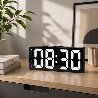 Voice-Activated Digital Clock with LED Display