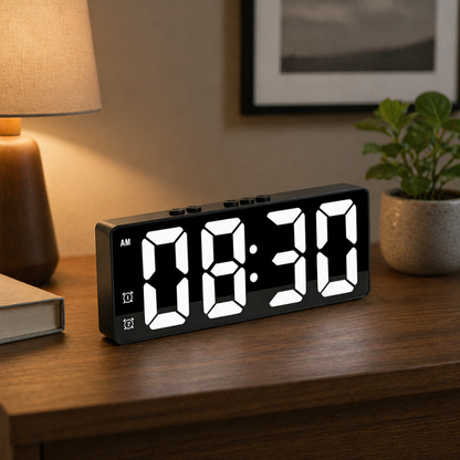 Voice-Activated Digital Clock with LED Display