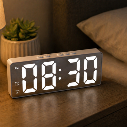Voice-Activated Digital Clock with LED Display