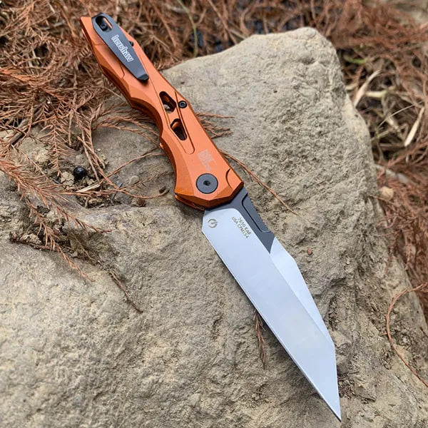 Compact Utility Tool with Wharncliffe Blade for Outdoor Use