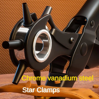 Carbon Steel Blade Leather Hole Punch Pliers | Accurate Cutting Tool