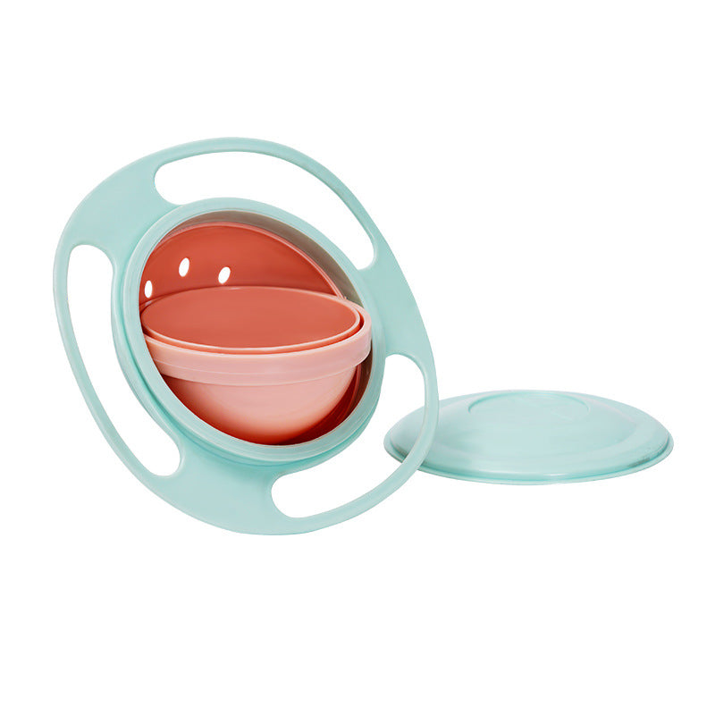 360° Rotating Balance Bowl with Gyroscopic Design