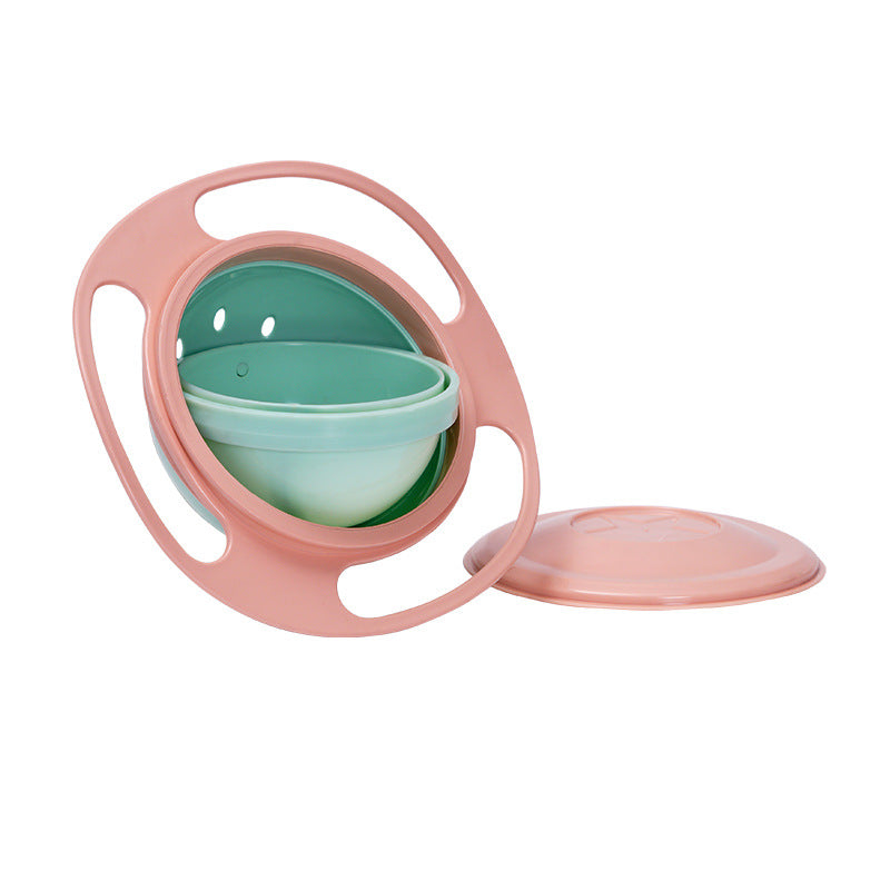 360° Rotating Balance Bowl with Gyroscopic Design
