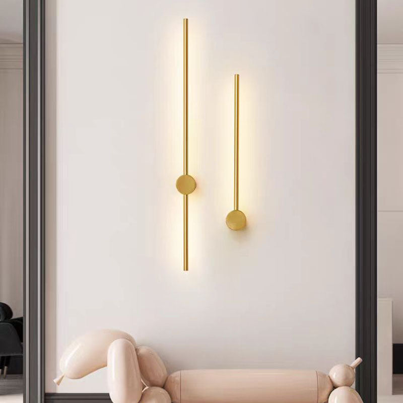 Contemporary Linear Wall Light Fixture with LED
