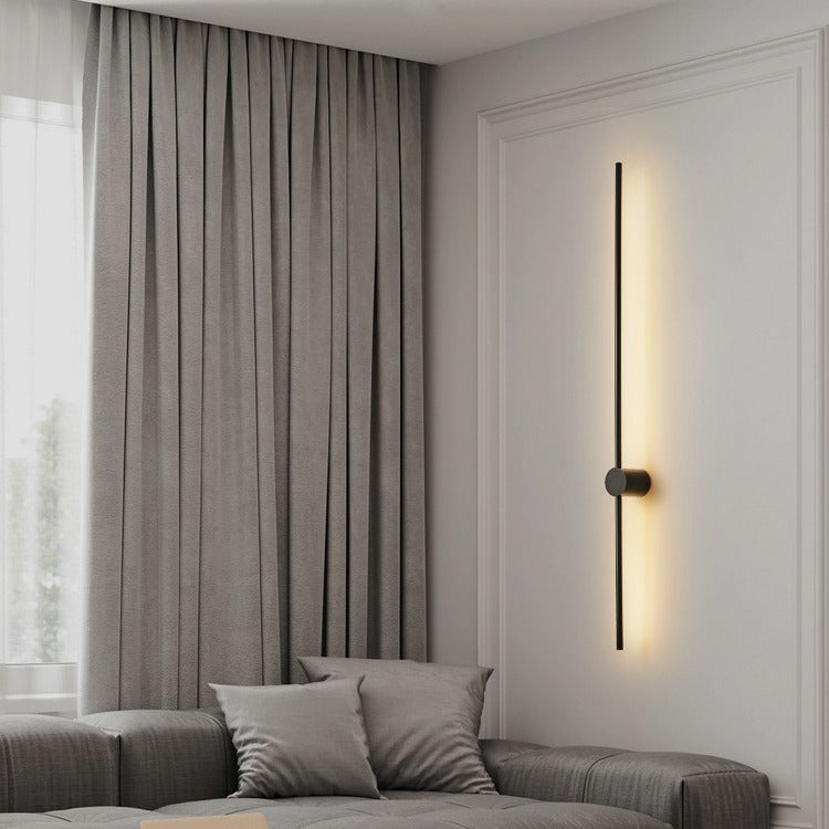 Contemporary Linear Wall Light Fixture with LED