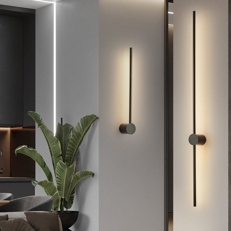 Contemporary Linear Wall Light Fixture with LED
