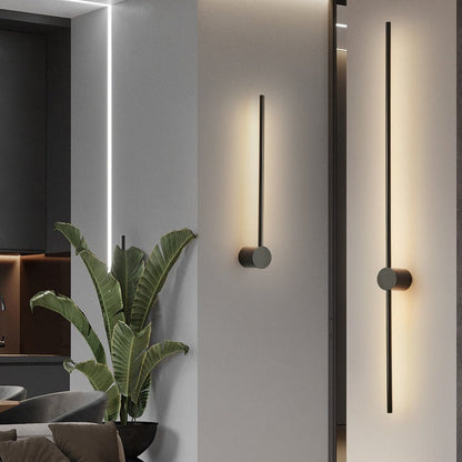 Contemporary Linear Wall Light Fixture with LED