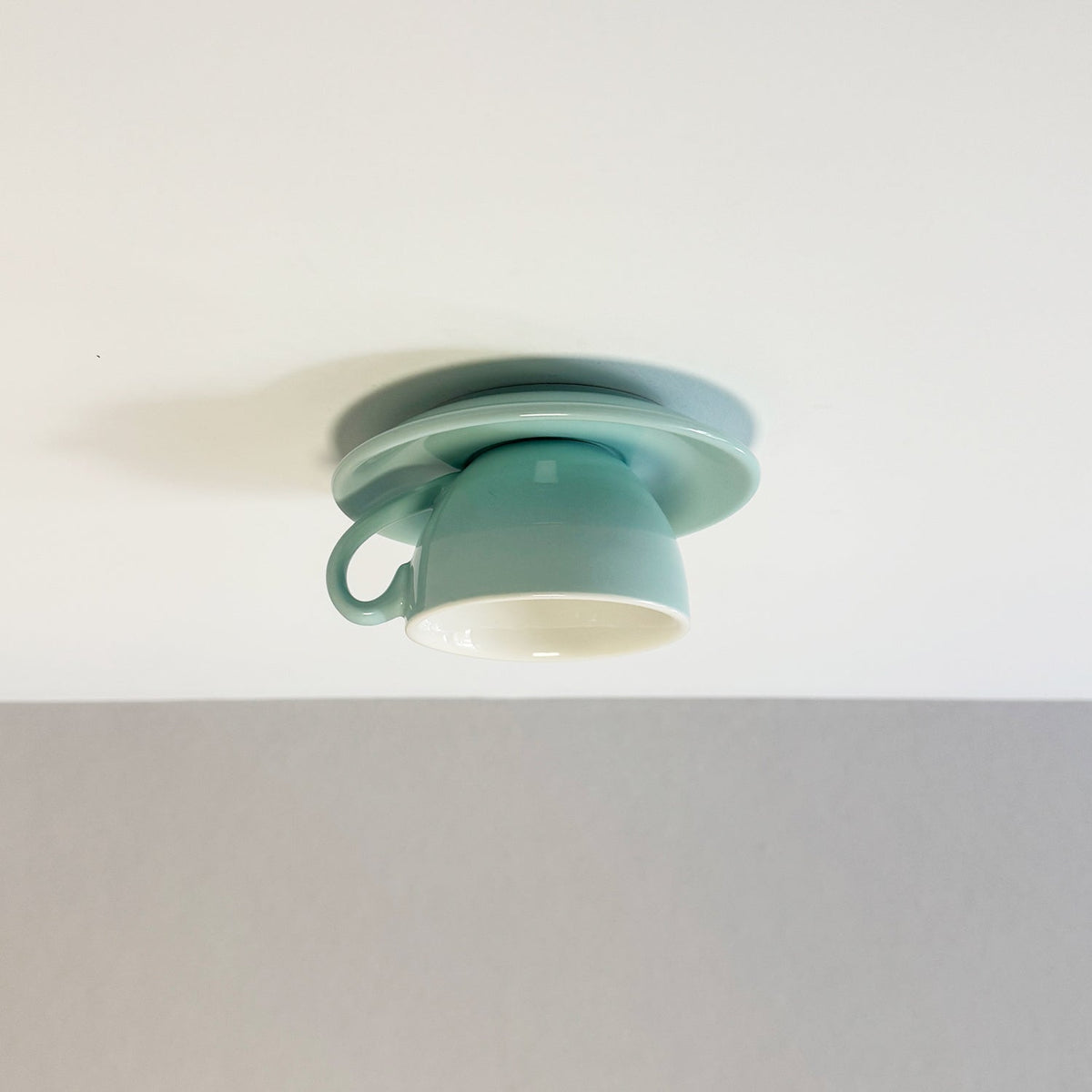Ceiling Light Fixture in Minimalist Cup Shape
