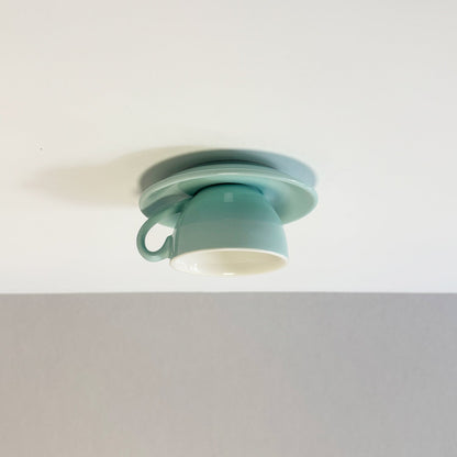 Ceiling Light Fixture in Minimalist Cup Shape
