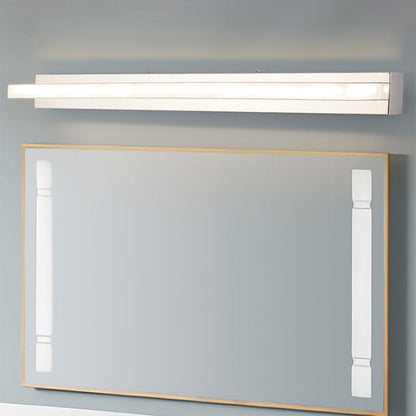 LED Wall Light with Mirror Finish in Rectangular Design