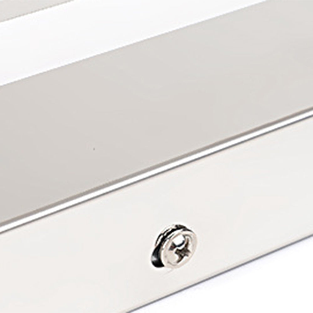 LED Wall Light with Mirror Finish in Rectangular Design