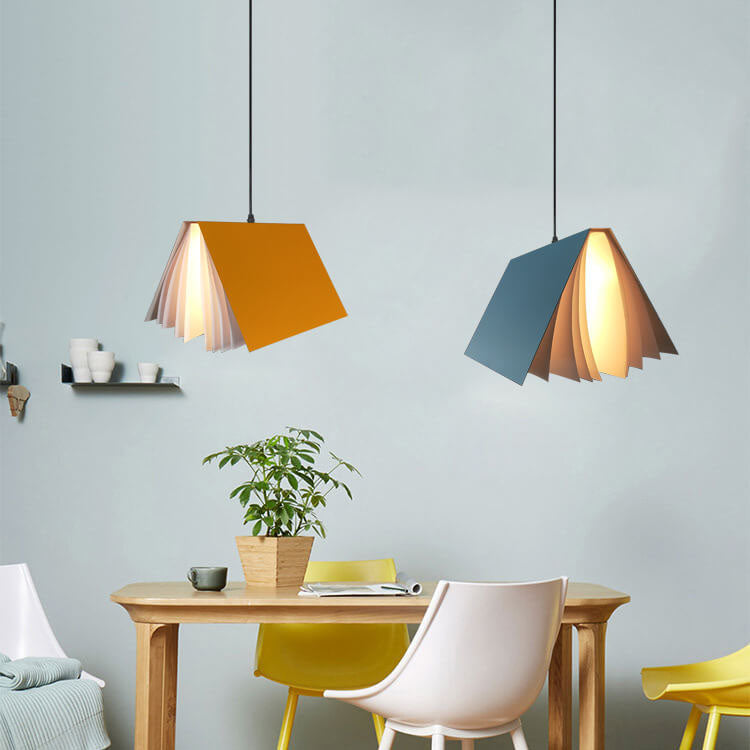 Contemporary Black PVC Pendant Light Fixture for Hanging