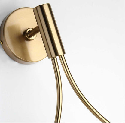 LED Wall Light in Mid-Century Style