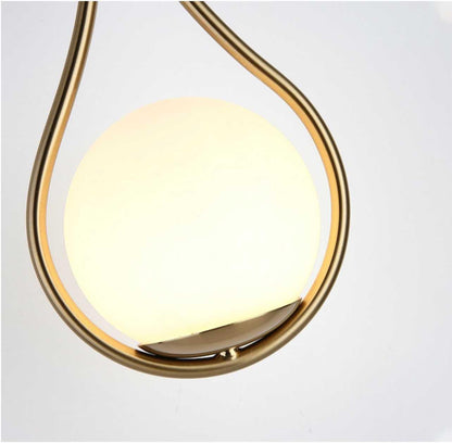 LED Wall Light in Mid-Century Style