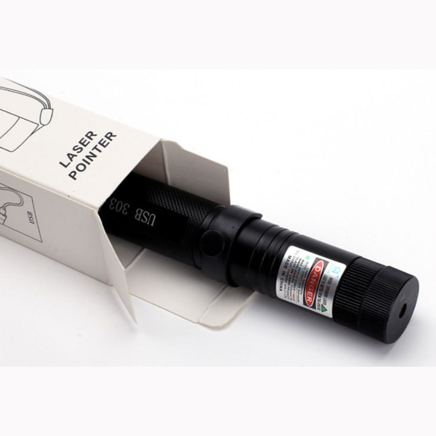 Rechargeable Laser Pointer for Extended Range Use