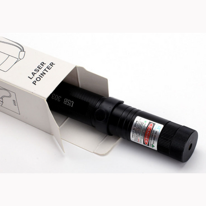 Rechargeable Laser Pointer for Extended Range Use