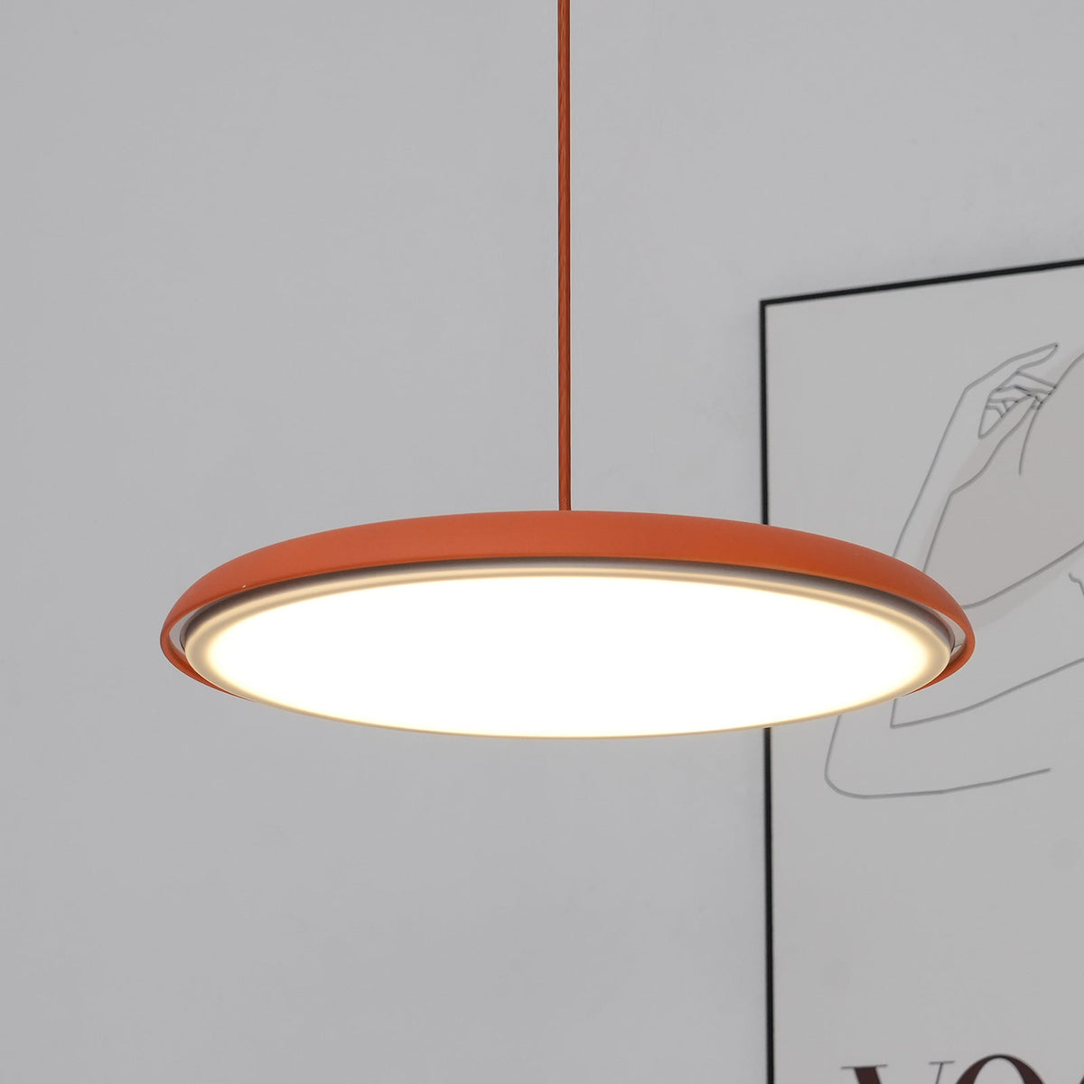 LED Pendant Light in Macaron Colors