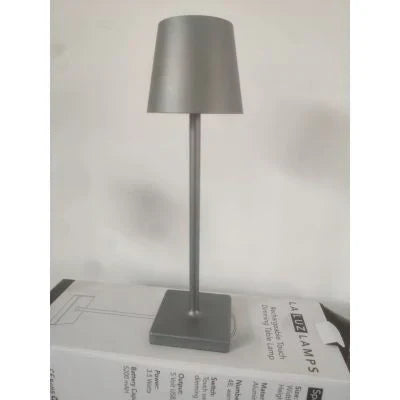Wireless LED Table Lamp - Portable and Dimmable with Modern Style