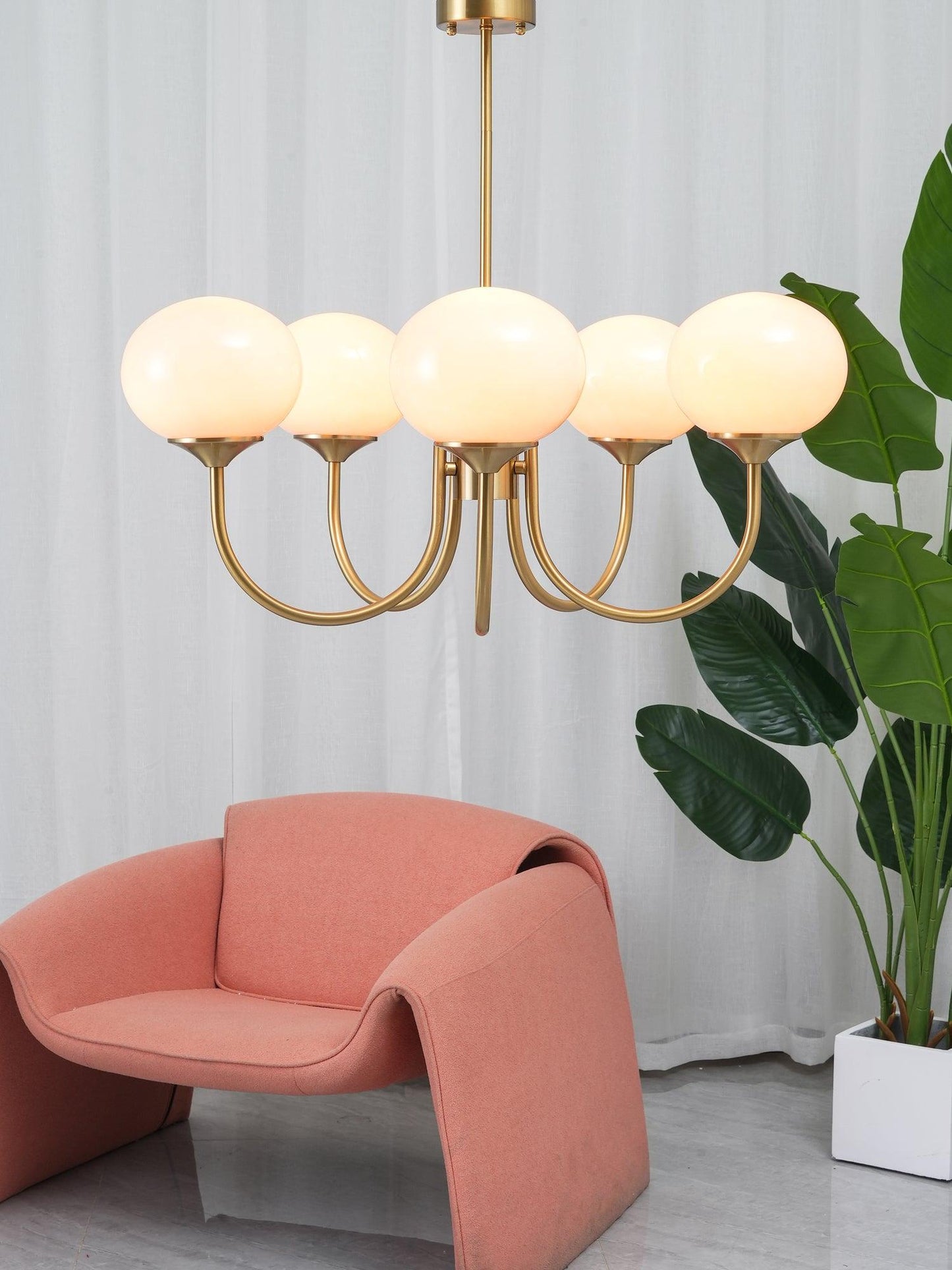 Minimalist Chandelier for Industrial Style Decor