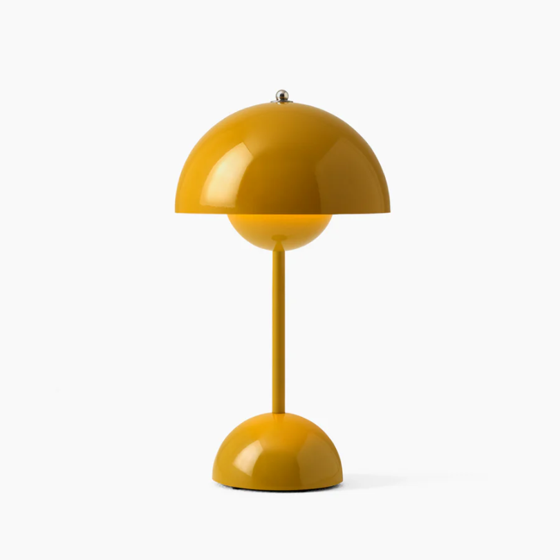 Touch Sensitive Table Lamp with Adjustable Brightness and Three Light Tones
