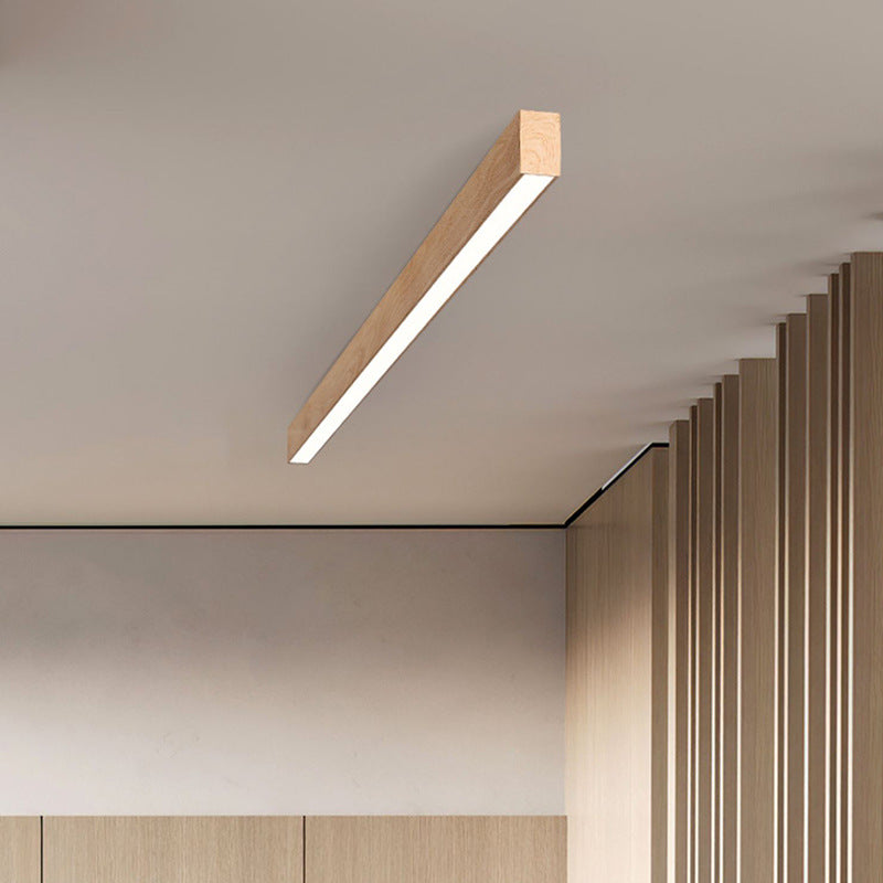 Modern Minimalist Flush Mount Ceiling Light with LED Design
