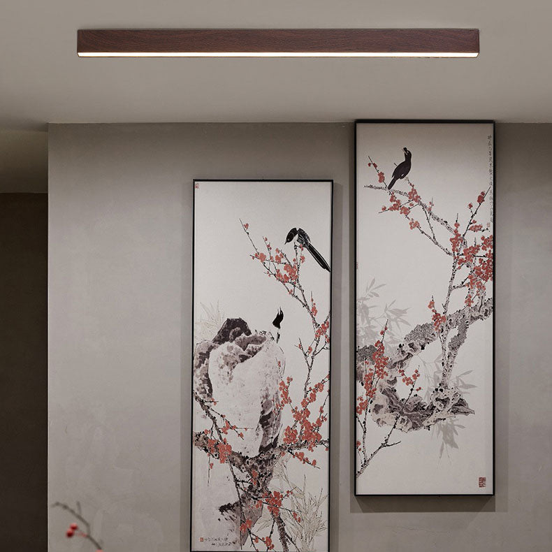 Modern Minimalist Flush Mount Ceiling Light with LED Design