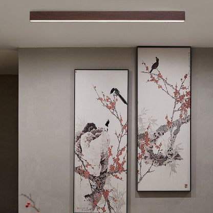 Modern Minimalist Flush Mount Ceiling Light with LED Design