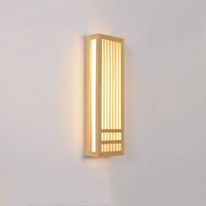 Minimalist Solid Wood LED Wall Light Fixture – Elegant Design
