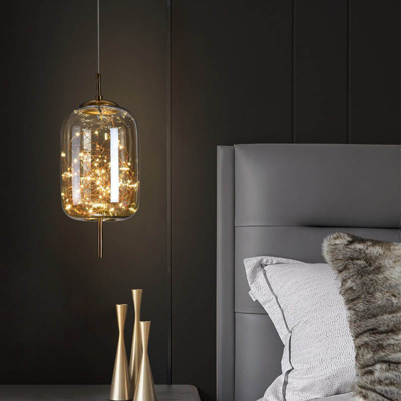 Scandinavian Style Glass Pendant Lamp – Elegant Lighting Fixture